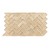 Venice 5/8" Herringbone Border Matte/Gloss/Iridescent 5.875" x 10.625"