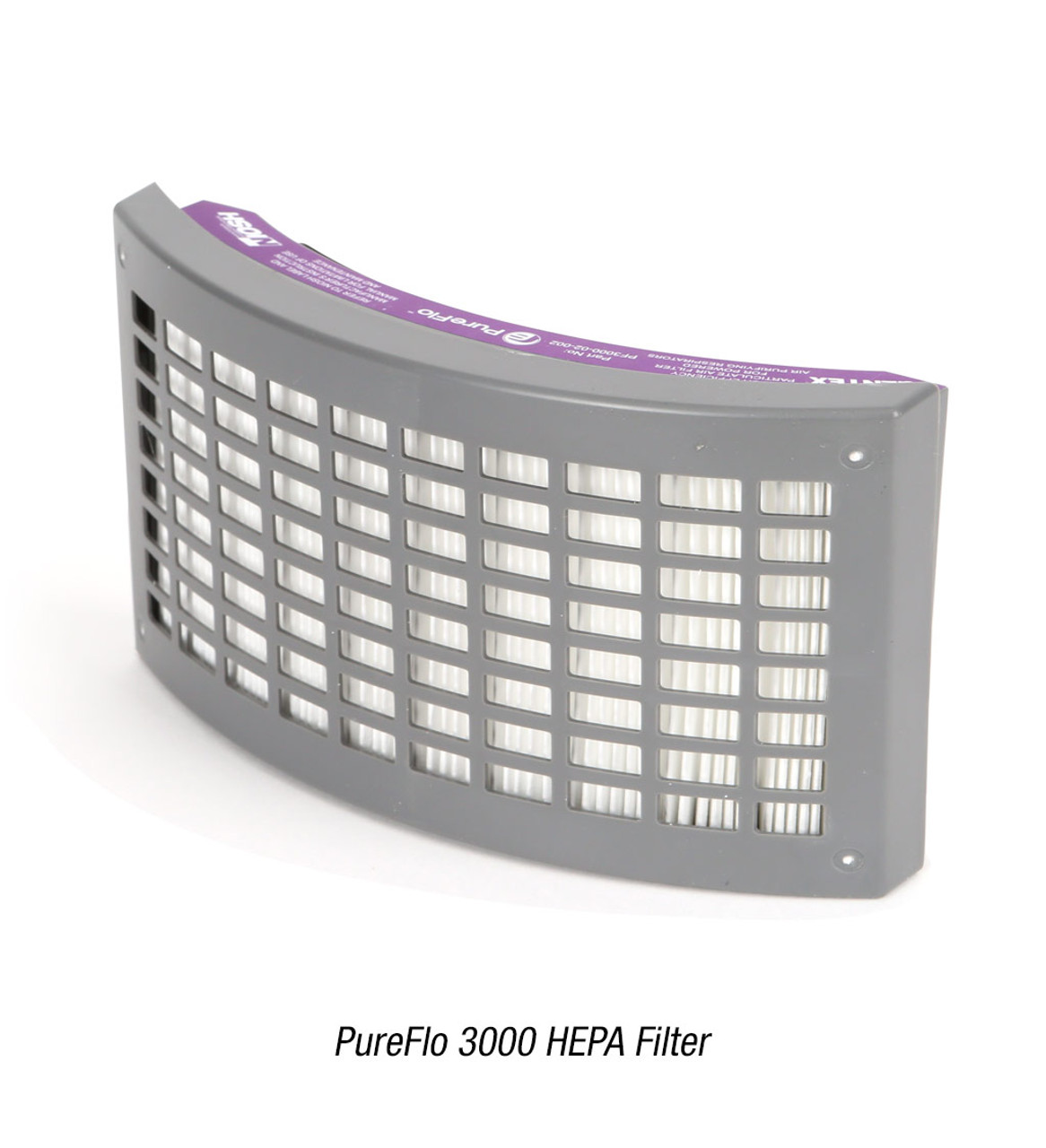 PureFlo 3000 PAPR HEPA Filter. A High Efficiency Particulate Filter (HEPA) for use with the