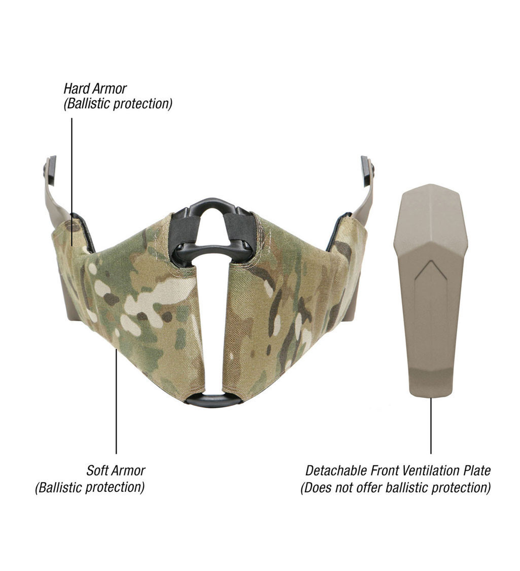 OpsCore Gunsight Mandible FAST. One size fits all