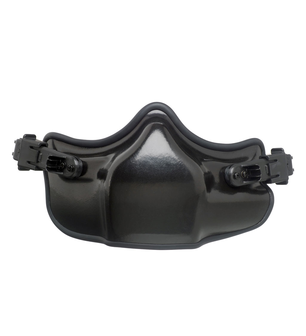 Gentex ALPHA 900 Series Maxillofacial Shield. Lower face protection