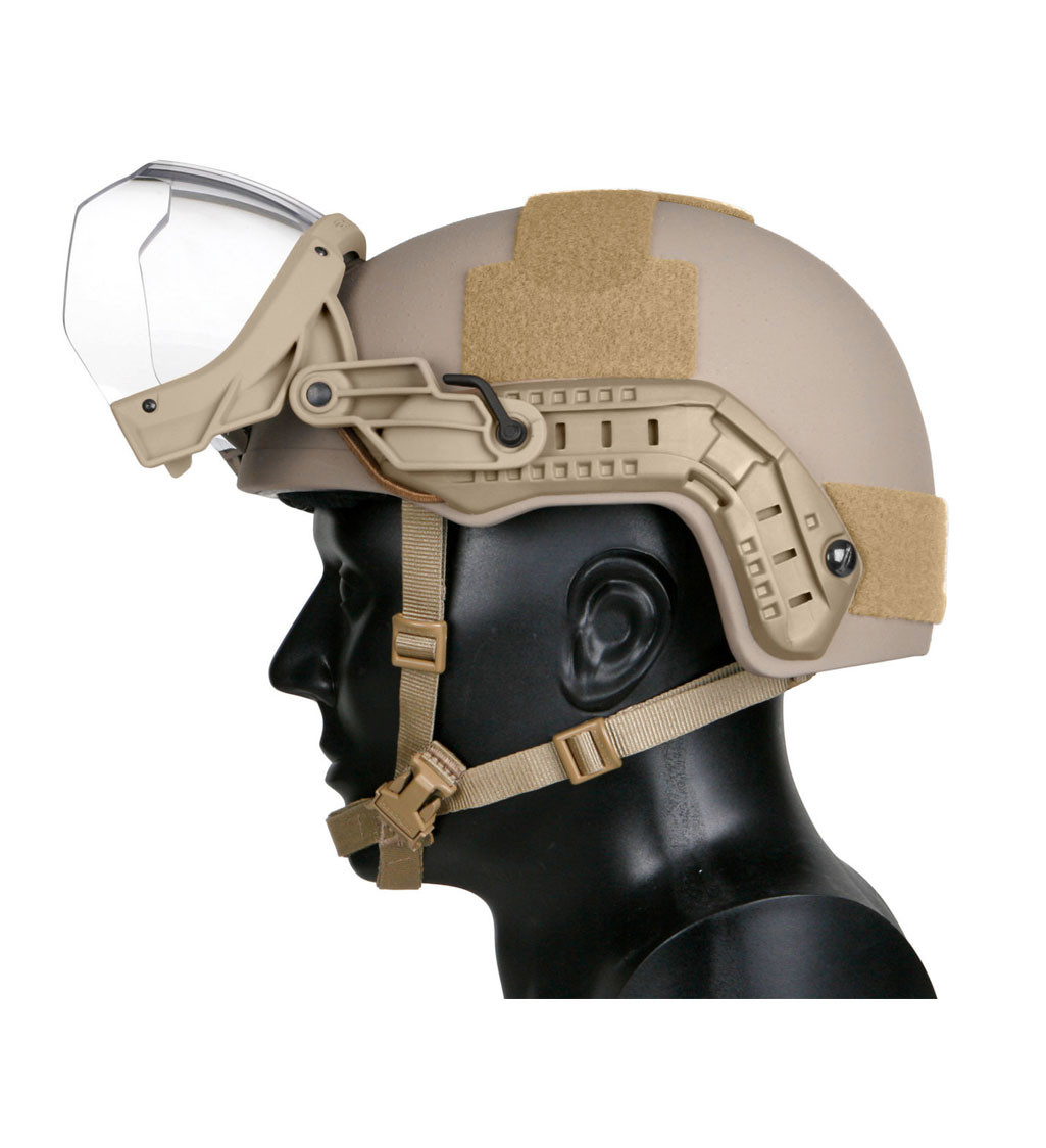 Ops-Core FAST Visor - Quickly and quietly friction locks