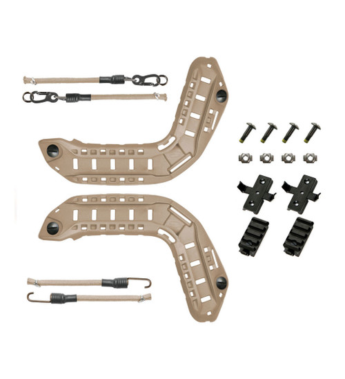 Ops-Core Skeleton ARC Rails - FAST MT. One size fits all