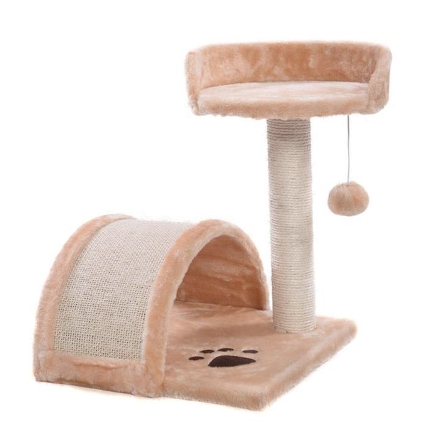 D2 Small Cat Scratching Post With Toy Ball