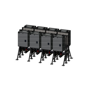 Multiplex Racking 8-Boiler Back-to-Back Rack , 6" Header, SL26-260G3/SL40-399G3 - SPECIAL ORDER