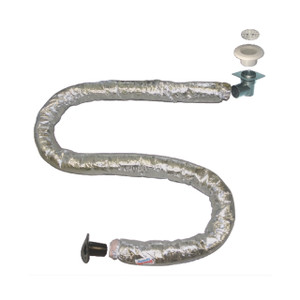HI-Velocity Flexible Ducting, R4.2, 2" Diameter, 10' Length, Assembled