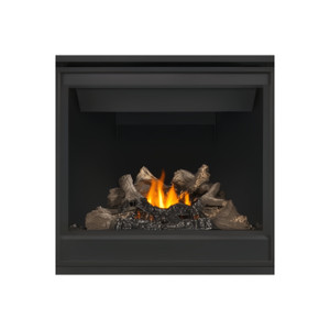 MIRRO-FLAME™ Heat Radiating Reflective Black Porcelain