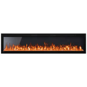 Entice Electric Fireplace, 72"