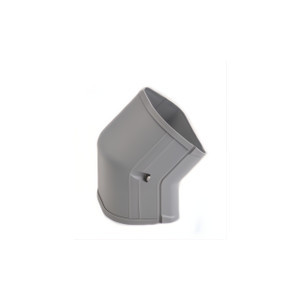Fortress 4.5" Outside Vertical Elbow 45°, gray