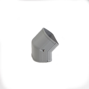Fortress 3.5" Outside Vertical Elbow 45°, white Fortress 3.5" Outside Vertical Elbow 45°, white