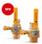 1-1/4" Ball Valve with Drain, Press