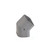 Fortress 3.5" Outside Vertical Elbow 45°, gray