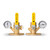 Dielectric Pump Flange Valve 1½" Press, one w/drain Dielectric Pump Flange Valve 1½" Press, one w/drain