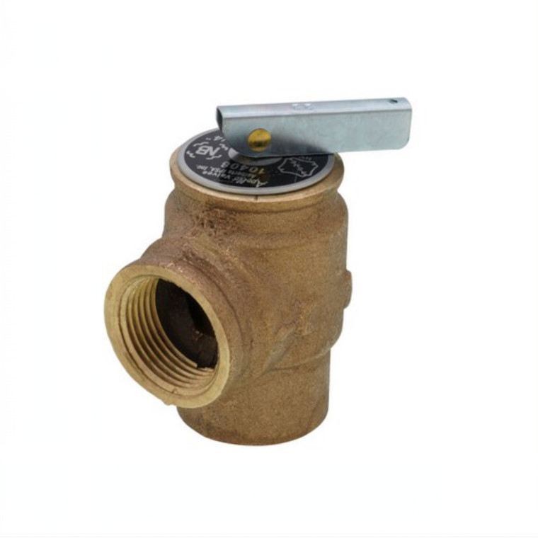 Apollo ¾" FNPT Boiler Relief Valve, 30 PSI