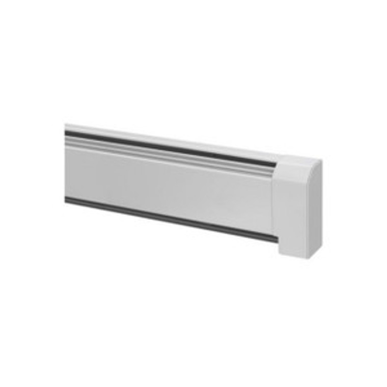 Argo Baseboard LT27-4K Lo-Trim II Hydronic Baseboard Element, 2 in L, 3/4 in CTS, Aluminum Fin, Domestic