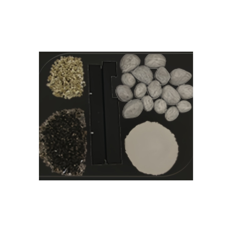 Shore Fire Kit: Rocks, Sand, Vermiculite, Glass