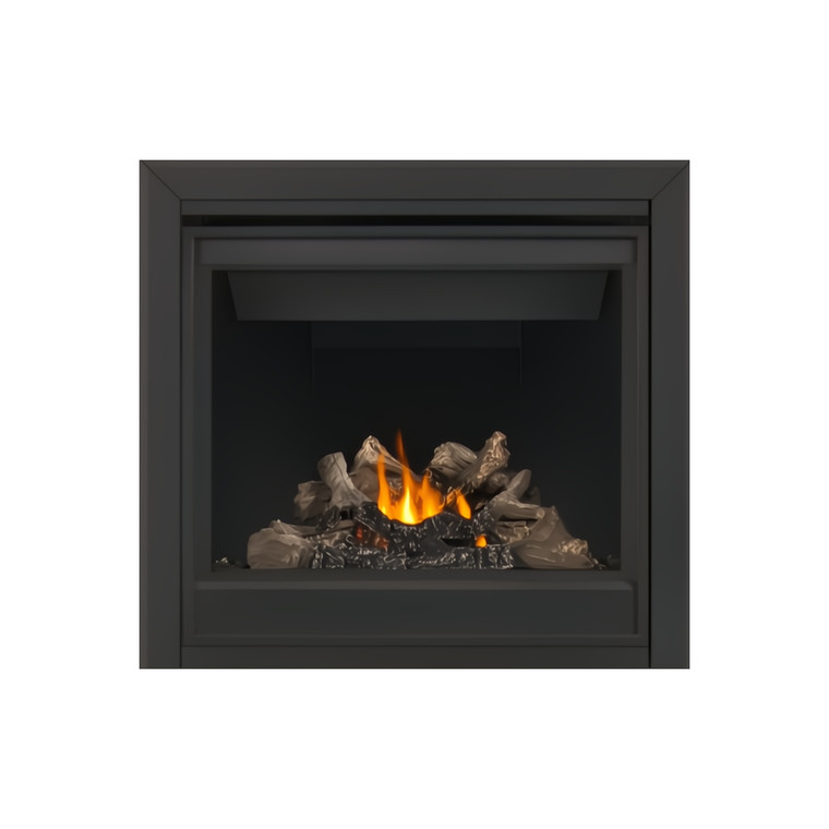 Finishing Trim - 3" Black, 3 Sided with Beveled Edge