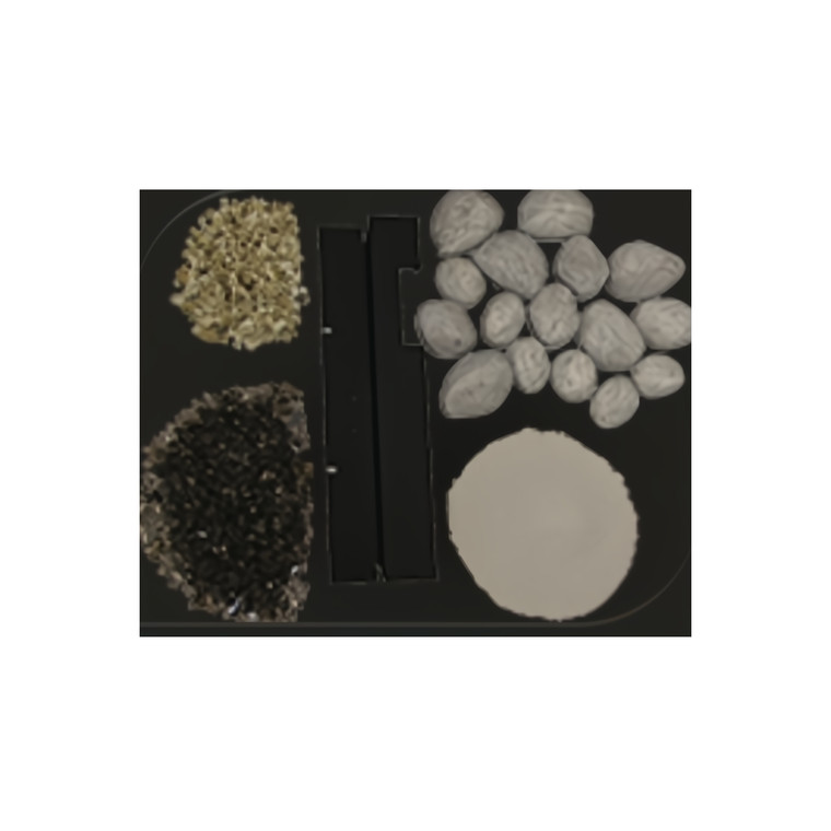Shore Fire Kit: Rocks, Sand, Vermiculite, Glass