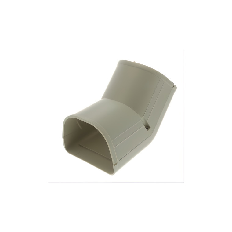 Fortress Inside Vertical Elbow 3.5" 45°, ivory