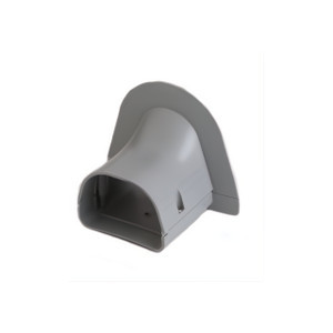 Fortress 4.5" Soffit Inlet, gray