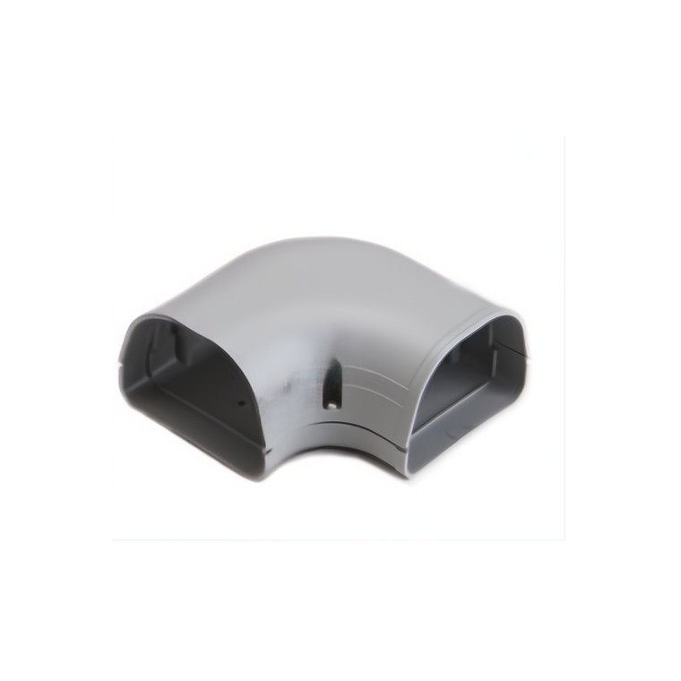 Fortress 3.5" Flat Elbow 90°, gray