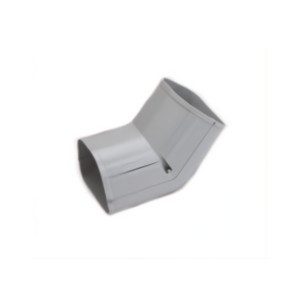 Fortress Inside Vertical Elbow 4.5" 45°, gray