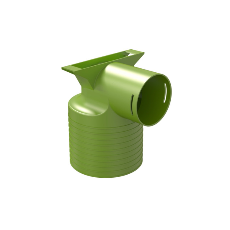 Air Excellent AE34C Single Valve Adaptor 125mm 90°