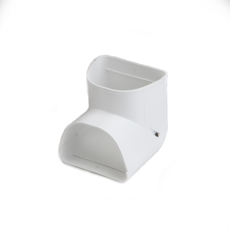 Fortress 4.5" Inside Vertical Elbow 90°, white
