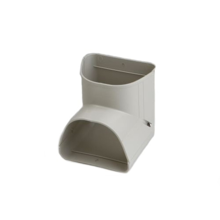 Fortress 3.5" Inside Vertical Elbow 90°, Ivory