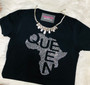 Queen Rhinestone Bling Shirt