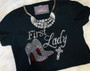 First Lady Rhinestone Bling Shirt