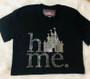 Disney Home Castle Rhinestone  Bling Shirt