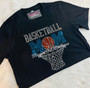 Basketball Mom Rhinestone Bling Shirt