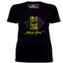 Mardi Gras lips Bling Rhinestone Shirt