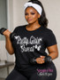 Pretty Girls Sweat Rhinestone Bling Shirt