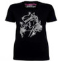 King of Pop Bling Rhinestone Shirt, Concert Outfit, Sparkle Graphic Shirt, Women’s Bling Top