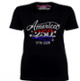 America 250 Rhinestone Bling Shirt, 250th anniversary shirt women