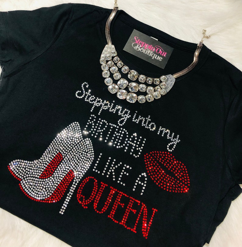 It's My Birthday Rhinestone Bling Shirt 2 - Steppin'Out Boutique