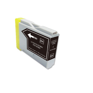 1-Pack BLACK Compatible Ink for Brother LC51BK