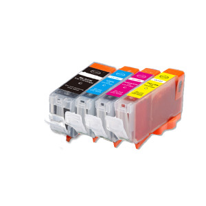 4-Pack Compatible Ink for Canon BCI-3e BCi-6
