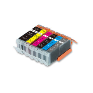 12-Pack Compatible Ink w/ GRAY for Canon PGI-250XL/CLI-251XL