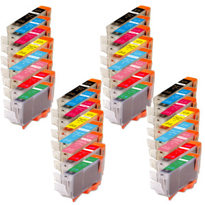 32-Pack Canon CLI-8 Compatible Ink includes R & G