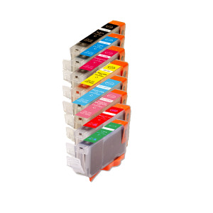 8-Pack Canon CLI-8 Compatible Ink includes R & G