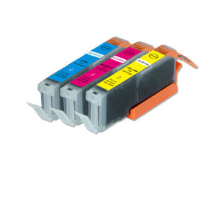 3-Pack Compatible Color Ink for CLI-251XL