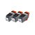 3-Pack BLACK Compatible Ink w/ Chip for Canon PGI-225