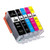 5 Pack Ink Cartridges Compatible for PGI-280XXL / CLI-281XXL