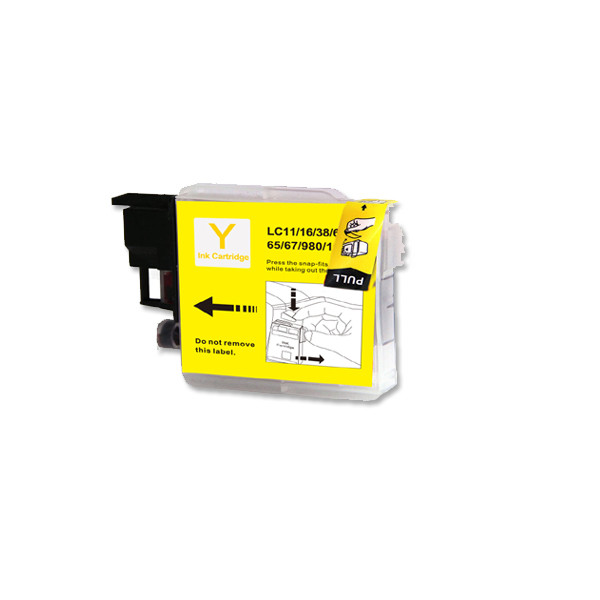 1-Pack YELLOW Compatible Ink for Brother LC61Y
