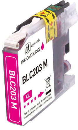 1-Pack MAGENTA Compatible Ink for Brother LC203 XL