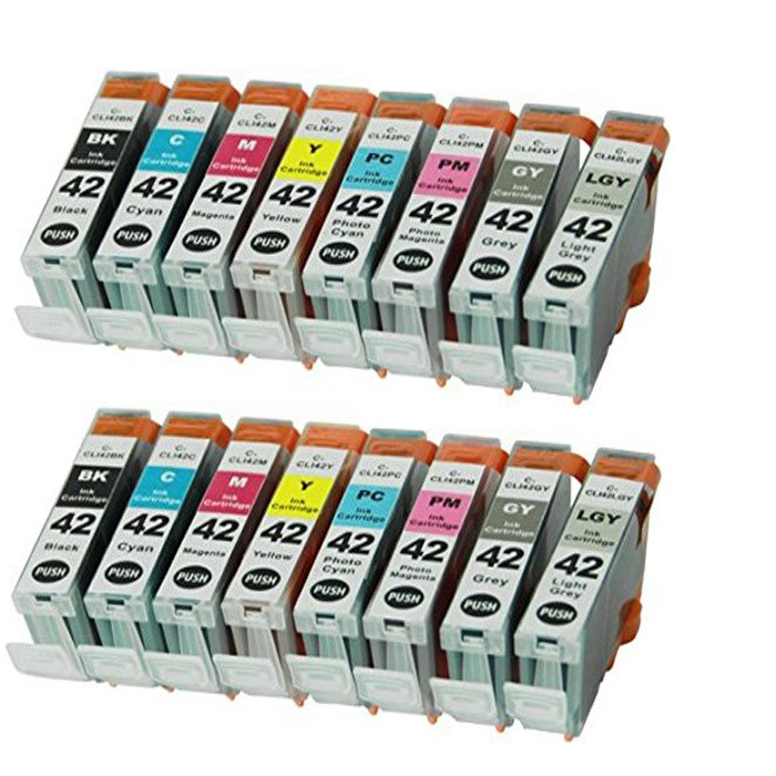 16 Pack Compatible Ink Cartridges for CLI-42