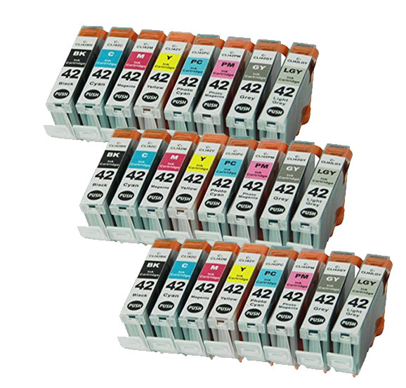24 Pack Compatible Ink Cartridges for CLI-42