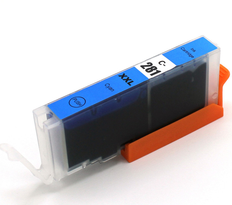 1 Pack Cyan Ink Cartridges Compatible for CLI-281XXL